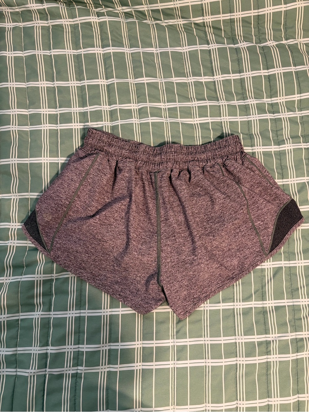 Lululemon gray hotty hot shorts